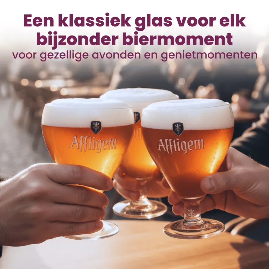 Affligem Bierglazen - 300 ml - 2 stuks