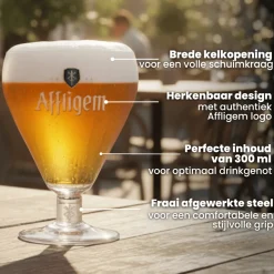 Affligem Bierglazen - 300 ml - 2 stuks