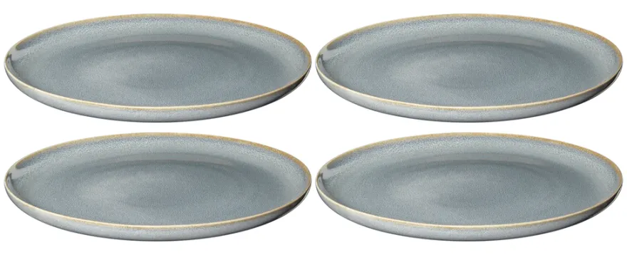 ASA Selection Dinerborden Saisons Denim ø 26.5 cm - 4 Stuks