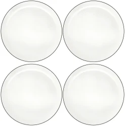 ASA Selection Ontbijtborden / Dessertborden A Table Ligne Noire ø 21 cm - 4 Stuks