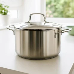Beka Kookpan Maestro RVS met deksel ø 20 cm / 3.7 liter - geschikt voor alle warmtebronnen