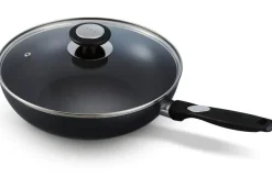 Beka Wokpan met glazen deksel Pro Induc ΓΈ 28 cm - keramische anti-aanbaklaag