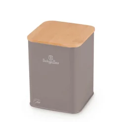 Berlinger Haus Broodtrommel / Brooddoos met Voorraadbussen Taupe - 4-delig