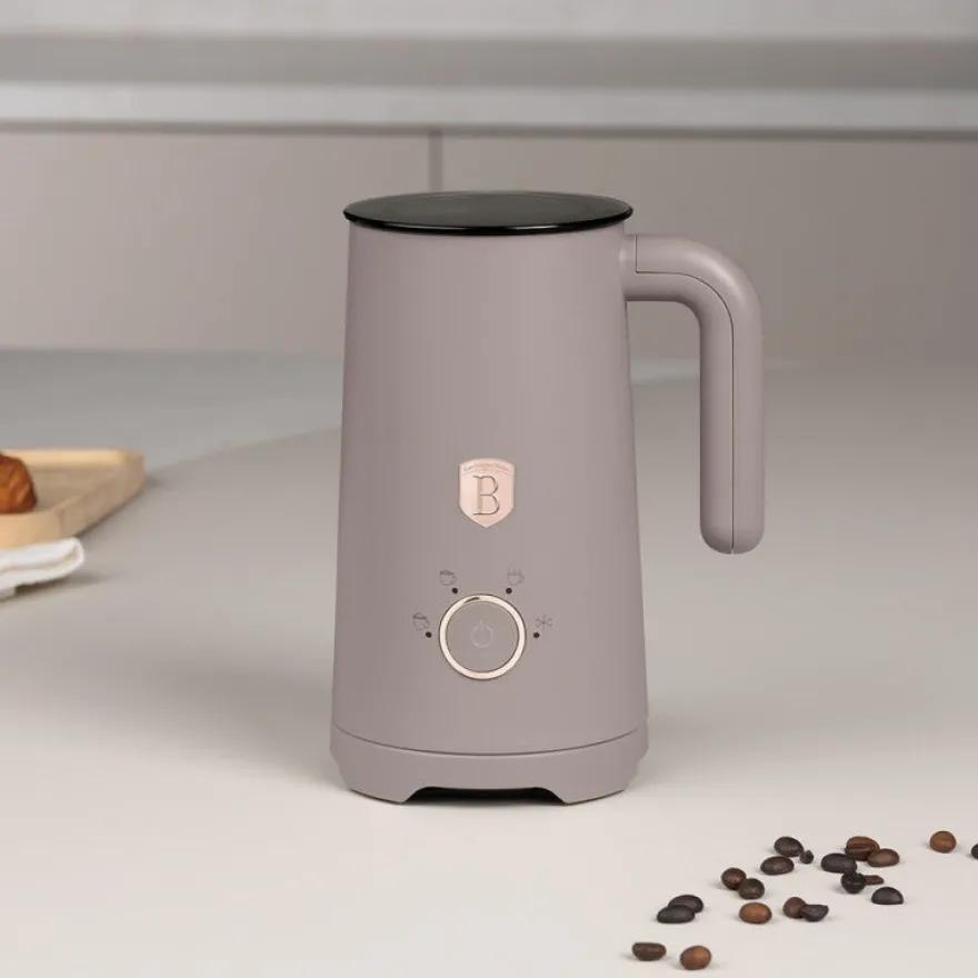 Berlinger Haus Elektrische Melkopschuimer 4-in-1 Taupe - 160 ml