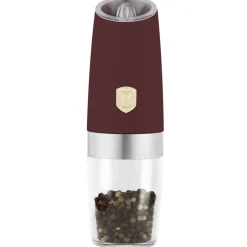 Berlinger Haus Elektrische Peper- en Zoutmolen Set Gravity Mat Bordeaux - Keramische Molen - 2-Delig