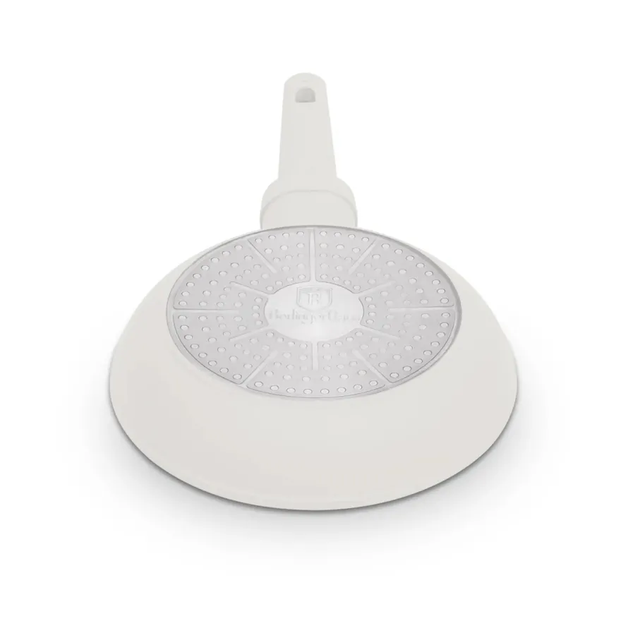 Berlinger Haus Koekenpan Mat Crème ø 20 cm - geschikt voor alle warmtebronnen - standaard anti-aanbaklaag