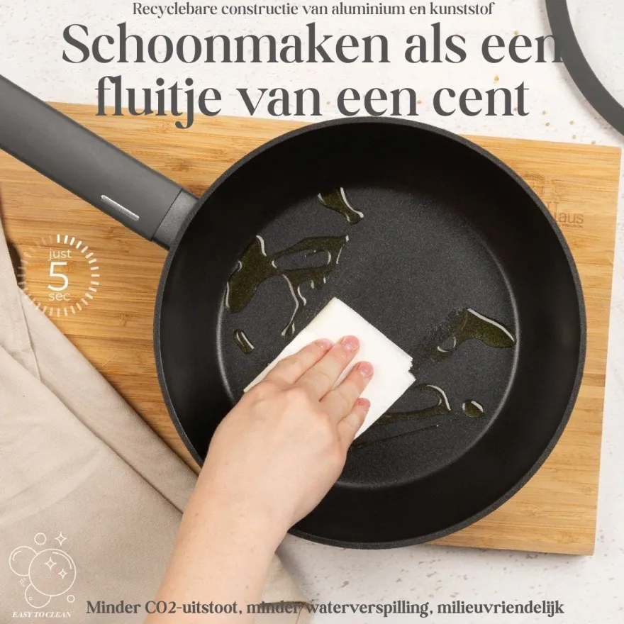 Berlinger Haus Pannenset Mat Antraciet 7-Delig - Kookpan ø 20, 24, 28 cm, Koekenpan ø 20 & 24 cm - geschikt voor alle warmtebronnen