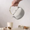 Berlinger Haus Theepot met RVS Filter - Gietijzer Mat Crème - 1 Liter