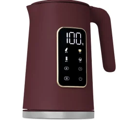 Berlinger Haus Waterkoker Digitaal Mat Bordeaux - Temperatuurinstelling - 1.7 Liter - 2200W