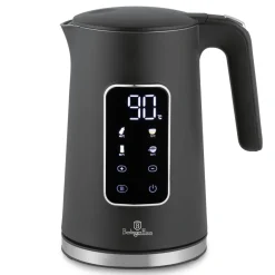 Berlinger Haus Waterkoker Digitaal Mat Antraciet - Temperatuurinstelling - 1.7 Liter - 2200W