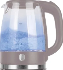 Berlinger Haus Waterkoker Glas Taupe - 1.7 Liter - 2200W