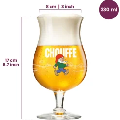 Bierglazen cadeau set - 3 stuks