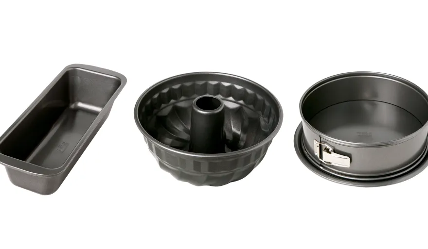 Birkmann Bakvorm set Easy Baking - 3 delig - Springvorm, Tulbandvorm & Cakevorm