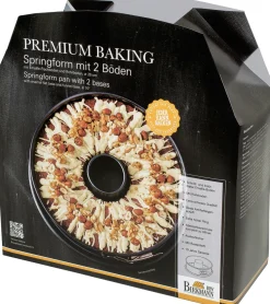 Birkmann Springvorm Premium Baking met 2 Bodems - Geëmailleerde bodem - PFOA-vrij - ø 26 cm