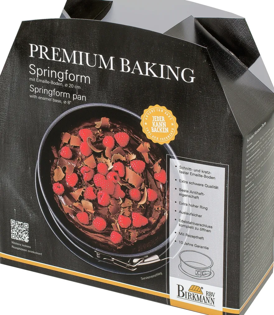 Birkmann Springvorm Premium Baking - Geëmailleerde bodem - PFOA-vrij - ø 26 cm