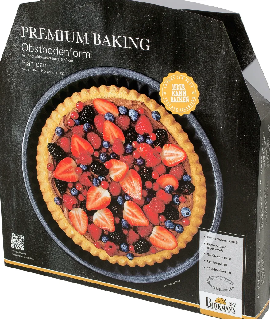Birkmann Taartvorm / Bakvorm / Quichevorm Premium Baking Flan ø 30 x 4.5 cm