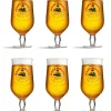 Birra Moretti Bierglazen - 250 ml - 6 stuks