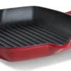 BK Grillpan Bourgogne Chili Red Gietijzer 26 x 26 cm - geëmailleerde anti-aanbaklaag