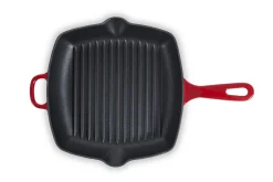 BK Grillpan Bourgogne Chili Red Gietijzer 26 x 26 cm - geëmailleerde anti-aanbaklaag