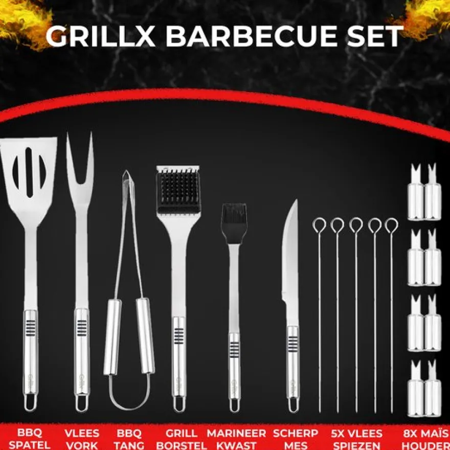 Blackwell Barbecue & Grill Box XXL – BBQ Tools/Accessoires Cadeau