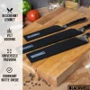 Blackwell Mesbeschermer - Universeel - Zwart - Voor messen met een lemmet tot 26 cm
