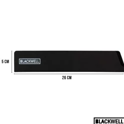 Blackwell Mesbeschermer - Universeel - Zwart - Voor messen met een lemmet tot 26 cm