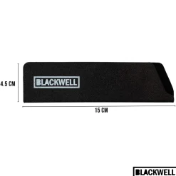 Blackwell Mesbeschermer - Universeel - Zwart - Voor messen met een lemmet tot 15 cm