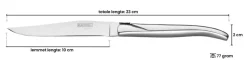 Blackwell Steakmessen Laguiole - RVS - 6 Stuks