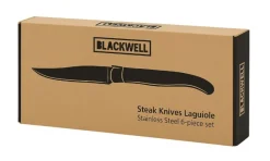 Blackwell Steakmessen Laguiole - RVS - 6 Stuks