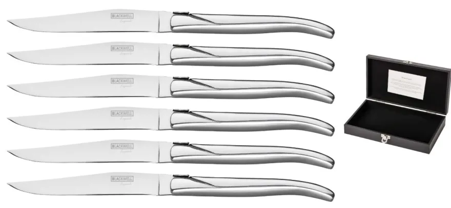 Blackwell Steakmessen Laguiole - RVS - 6 Stuks