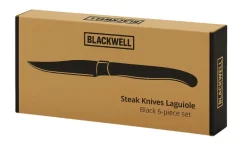 Blackwell Steakmessen Laguiole - Pakkahout - 6 Stuks