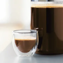 Bodum Dubbelwandige Espresso glazen Pavina - gepatenteerd ventiel - 80 ml - 6 stuks