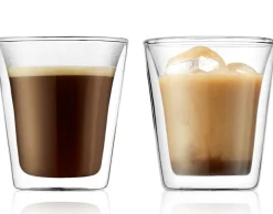 Bodum Dubbelwandige koffie- / theeglazen Canteen - gepatenteerd ventiel - 200 ml - 2 stuks