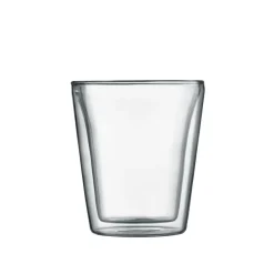 Bodum Dubbelwandige koffie- / theeglazen Canteen - gepatenteerd ventiel - 200 ml - 6 stuks