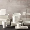 BonBistro Kommen Yong Squito 18 x 18 cm - Wit - 6 stuks