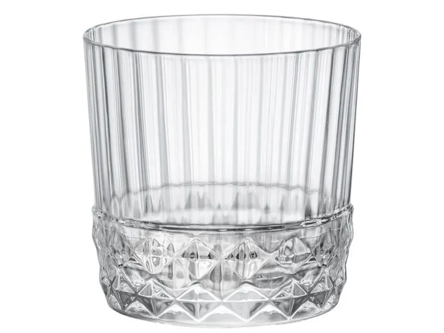 Bormioli Rocco Cocktailglazen / Whiskey Glazen / Waterglazen America 20's - 380 ml - 6 stuks
