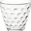 Bormioli Rocco Glazen Dots - Transparant - 250 ml - 6 stuks