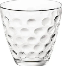 Bormioli Rocco Glazen Dots - Transparant - 250 ml - 6 stuks