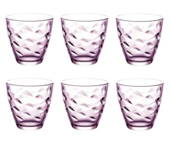 Bormioli Rocco Glazen Flora - Roze - 250 ml - 6 stuks