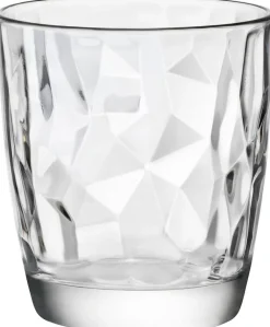 Bormioli Rocco Glazenset - Waterglazen - Transparant - Diamond - 300 ml - 12 stuks