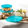 Bormioli Rocco Glazen Vershoudbakjes Frigoverre - Blauw 5 Stuks