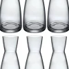 Bormioli Rocco Karaffen / Waterkaraffen Ypsilon - Transparant - 500 ml - 6 stuks