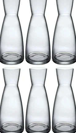 Bormioli Rocco Karaffen / Waterkaraffen Ypsilon - Transparant - 500 ml - 6 stuks