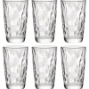 Bormioli Rocco Longdrinkglazen Diamond - Transparant - 470 ml - 6 stuks