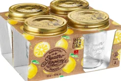 Bormioli Rocco Mason Jar / Weckpot Quattro Stagioni - ΓΈ 9 cm / 320 ml - 4 stuks