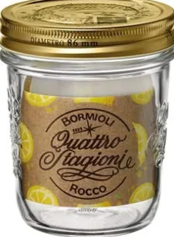 Bormioli Rocco Mason Jar / Weckpot Quattro Stagioni - ø 9 cm / 320 ml - 4 stuks