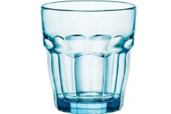 Bormioli Rocco Waterglazen Rock Bar - Blauw - 270 ml - 6 stuks