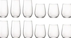 Bormioli Rocco Waterglazenset Electra - (Waterglazen & Longdrinkglazen) - 12 delige set