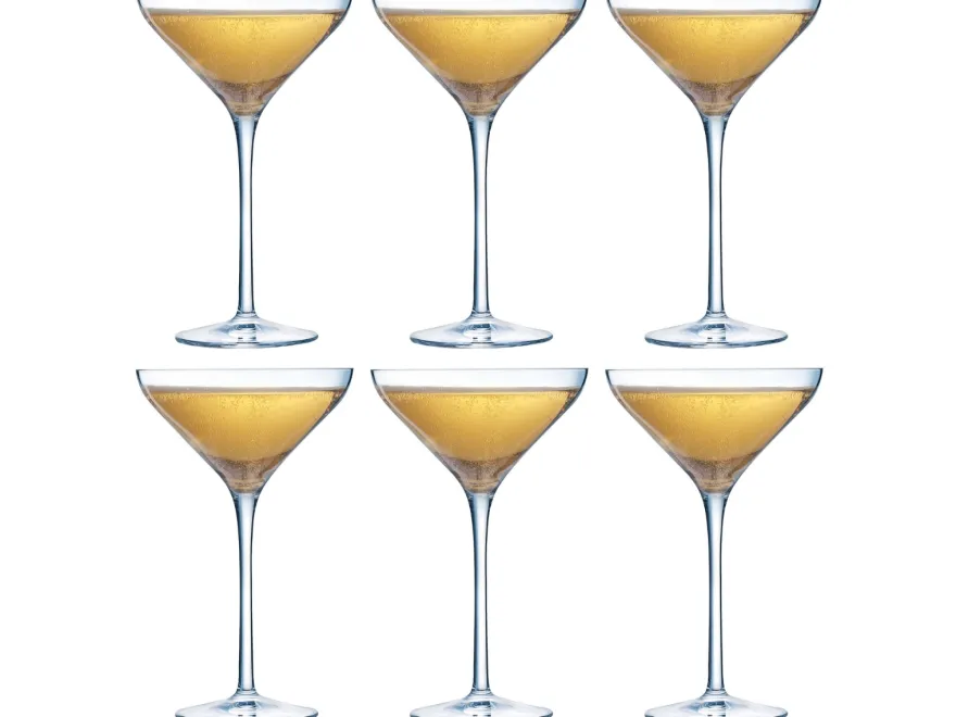 Chef & Sommelier Cocktailglazen New Martini - 210 ml - 6 stuks