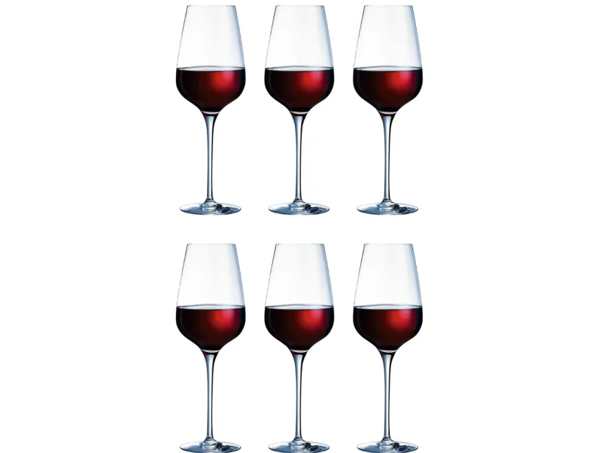 Chef & Sommelier Rode Wijnglazen Sublym - 550 ml - 6 stuks